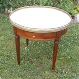 Mahogany hot water bottle table