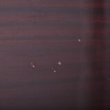 3-drawer varnished rosewood chest of drawers from the 60s