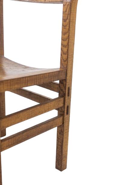 Officina Rivadossi. Brutalist style table and four chairs. Italy, circa 19