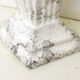 Pair of marble fan vases