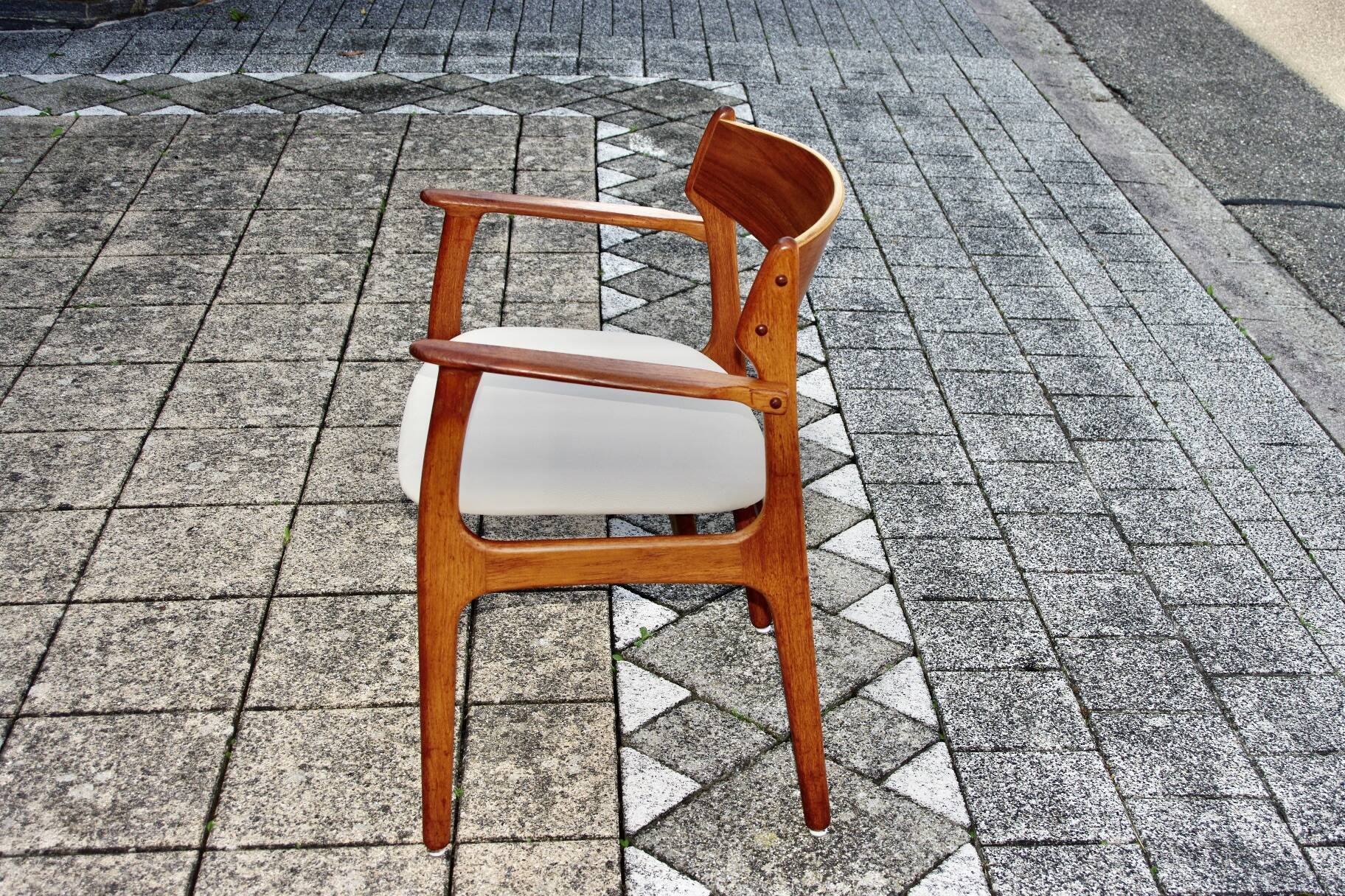 VINTAGE OFFICE CHAIR BY ERIC BUCH FOR OD MOBLER DENMARK 1960s