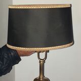 Old bronze liner lamp with 1930-era 1930-Old Style