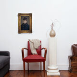 Portrait man 1930 in gold frame