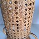 Paire de lampes de chevet bambou