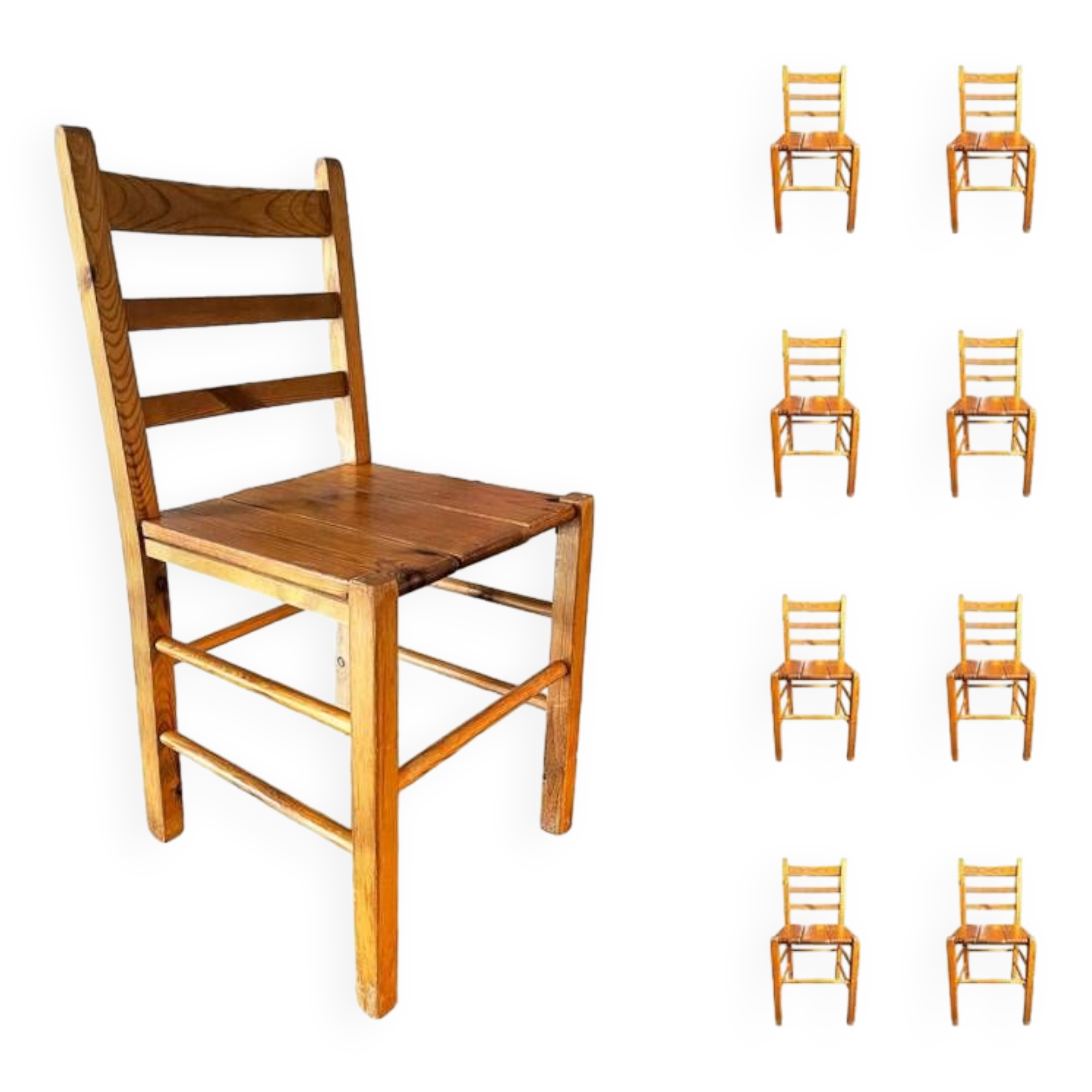 Fir tree mountain chair - France 1960