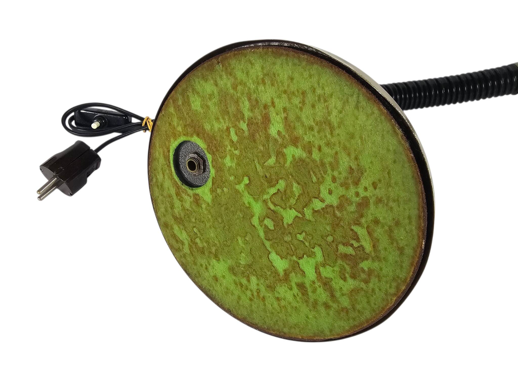 Hala Zeist - model 708 - Desk lamp - olive green - Flexible arm - 1970s