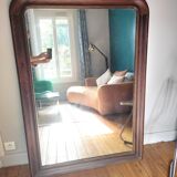 Miroir en bois massif