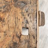 Solid wood carpenter's workbench