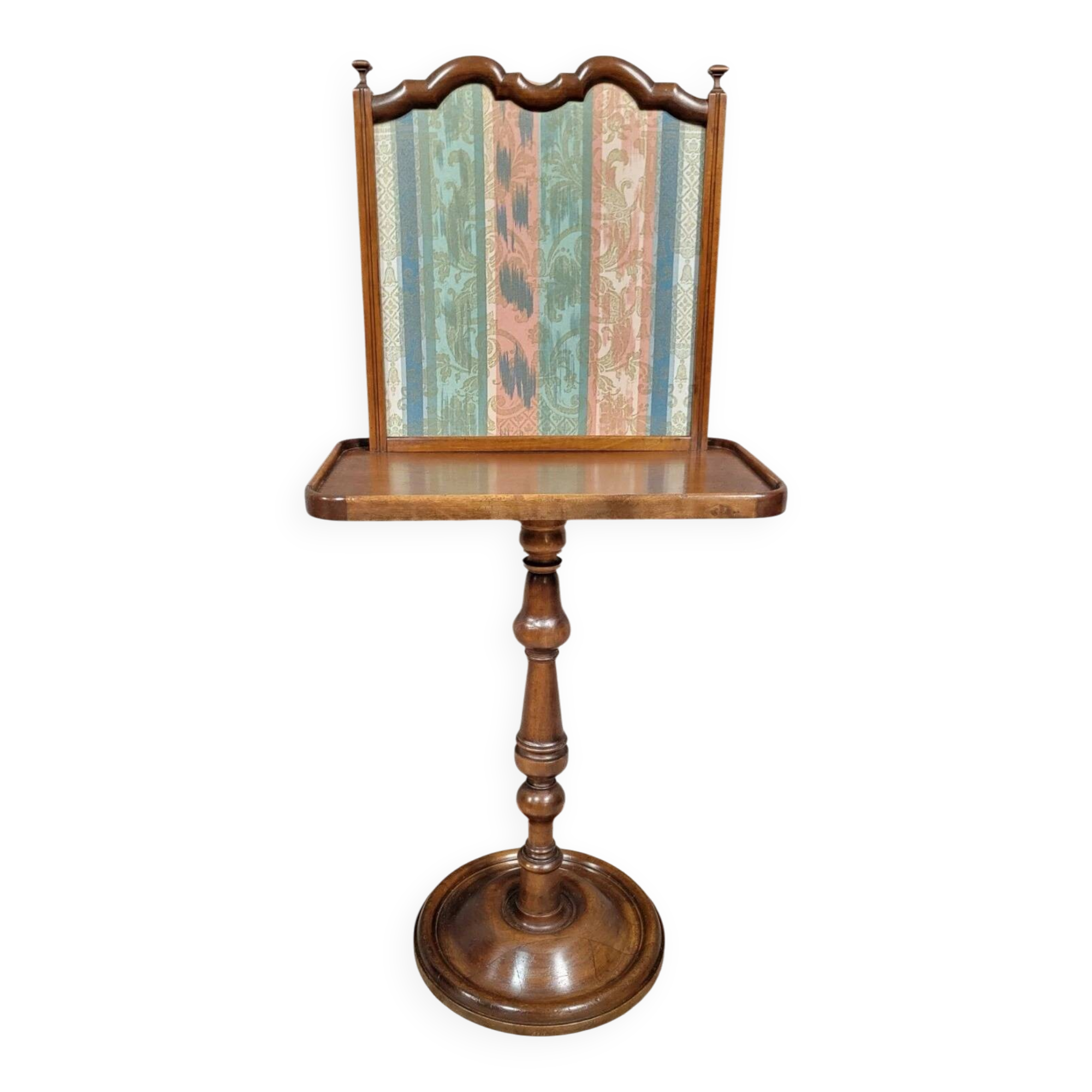 Guéridon d'apparat avec ecran de discrétion époque Napoléon III vers 1850