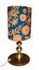 Brass lamp and Casal lampshade