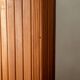 Vintage Art Deco Pine Tambour Room Divider by Jomain Baumann, 1930s