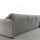 Cassina Maralunga 3-Seater Sofa by Vico Magistretti in grey striped fabrics