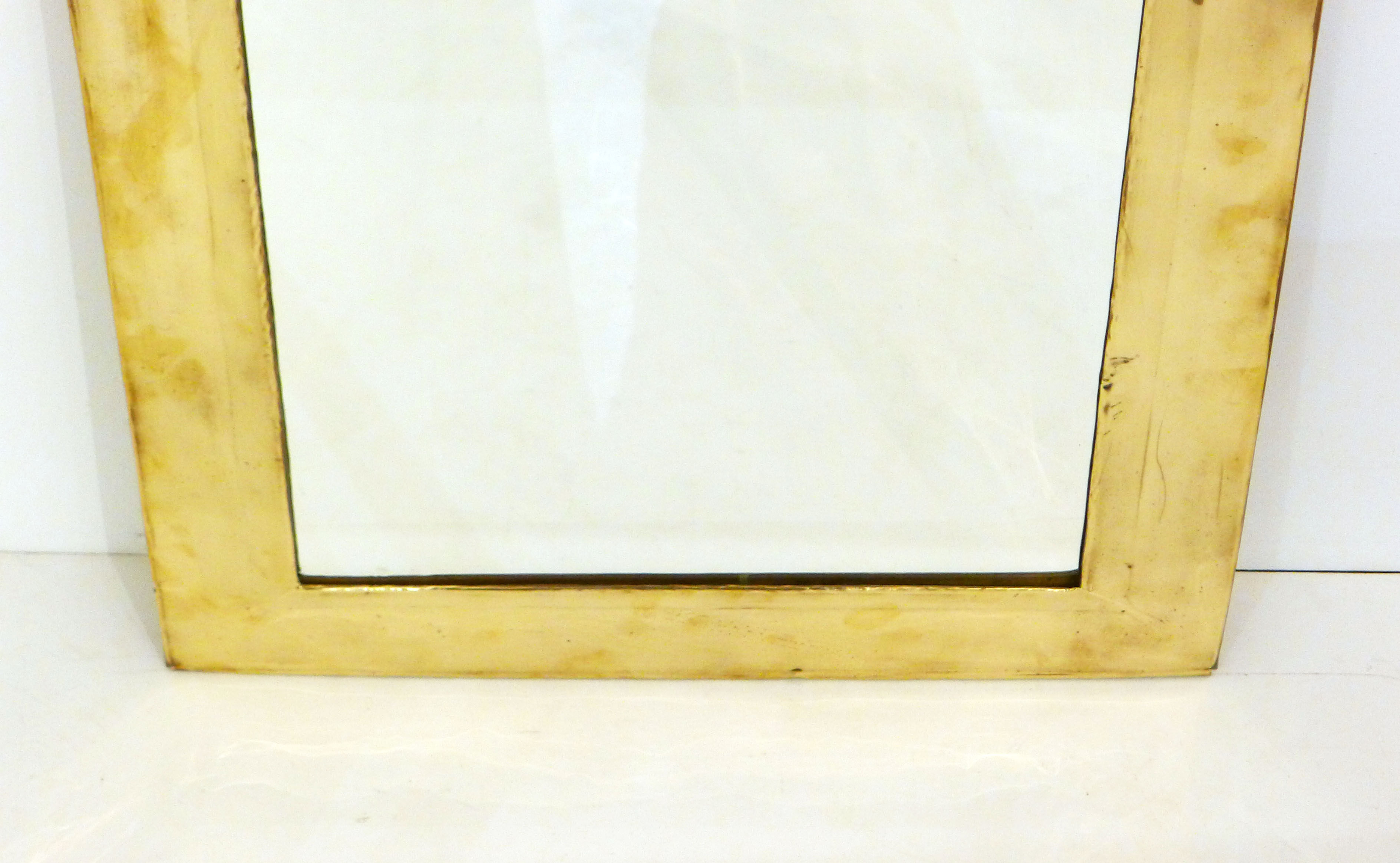 Mirror golden frame 36x66cm