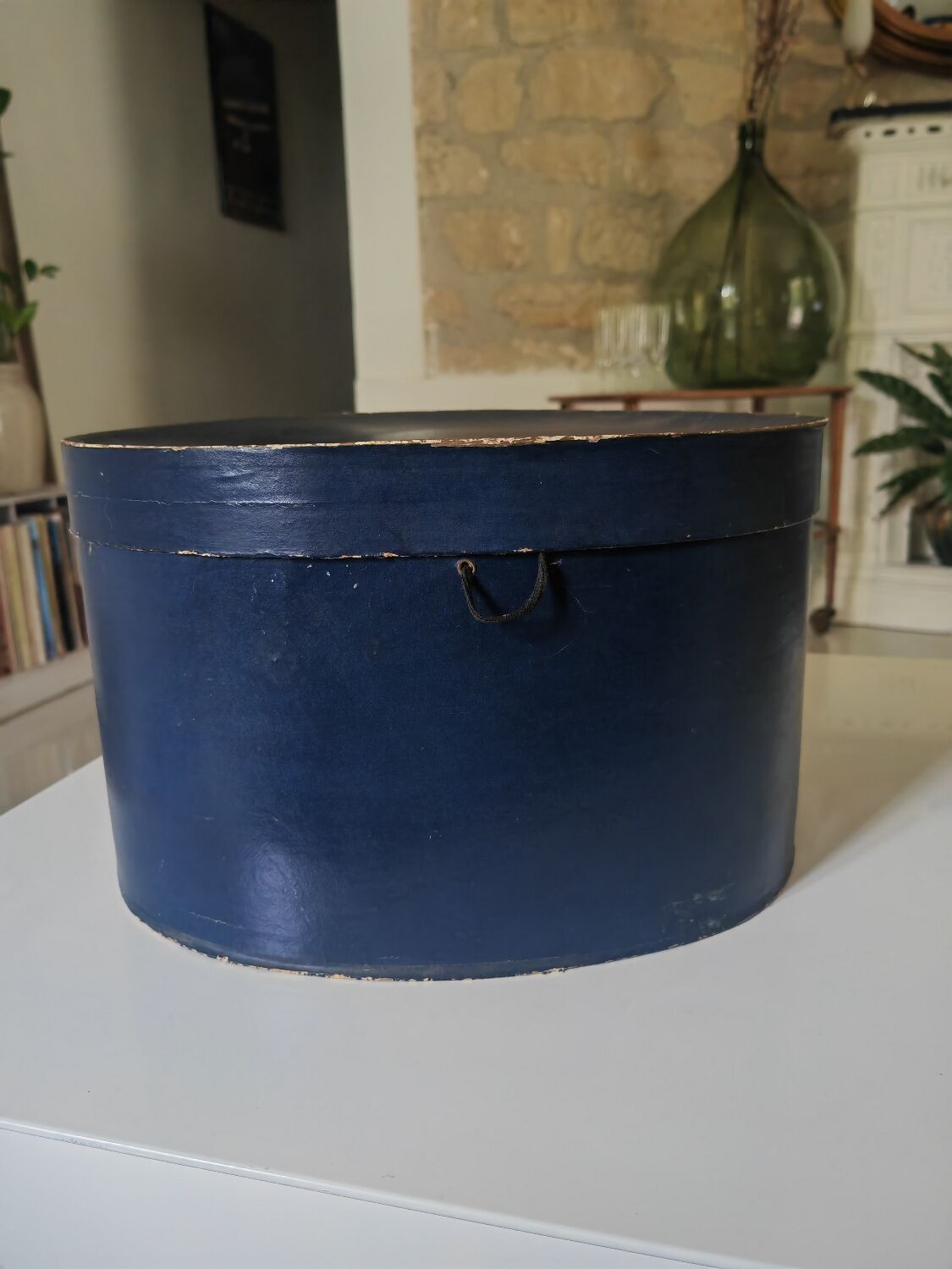 Antique hat box