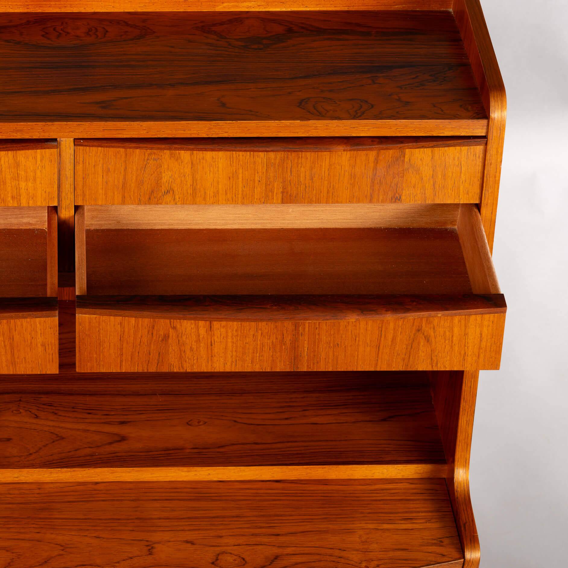 Danish Design Rosewood Secretaire, 1960s