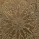 Superb large plateau chiseled oriental copper. chic ethnic vintage deco