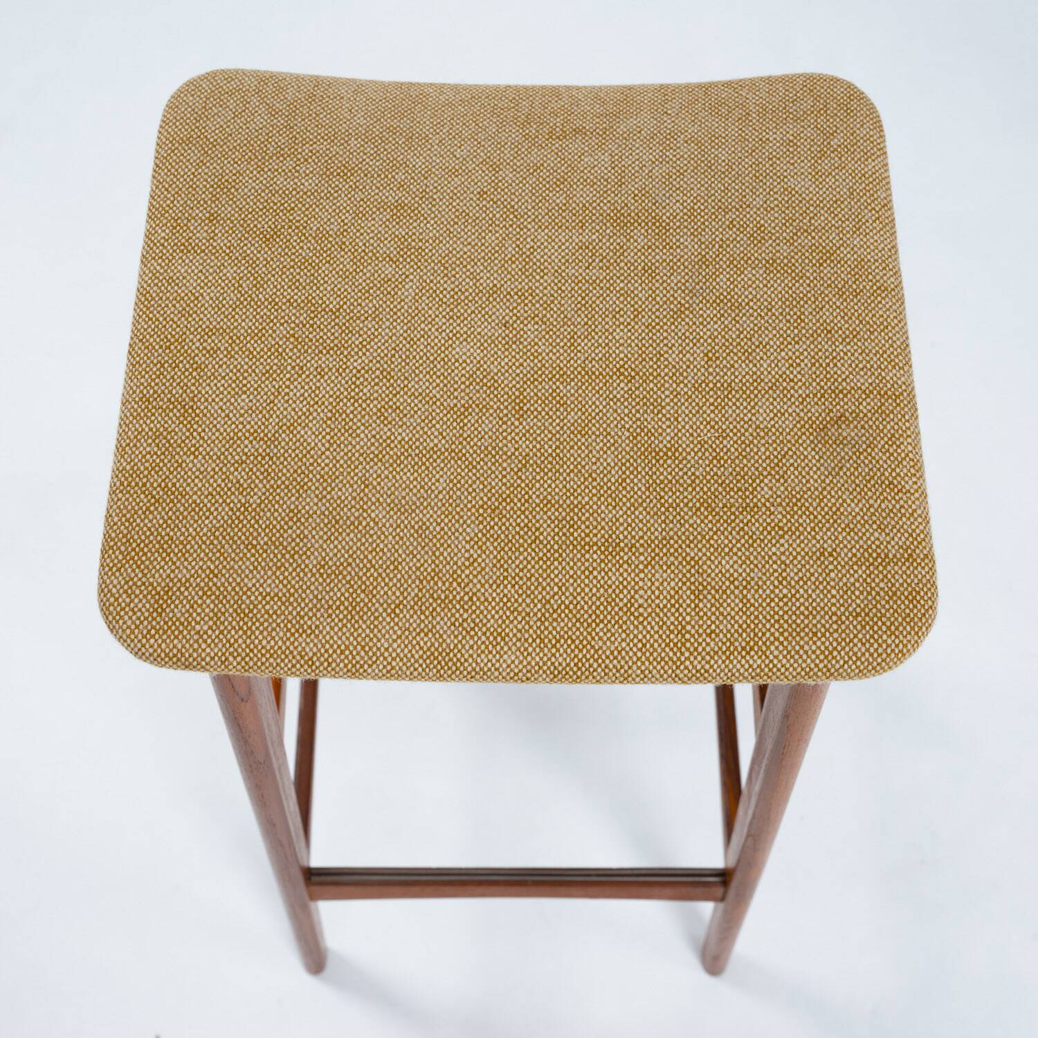 Eric Buch (Buck) Dyrlund teak bar stool, set of 3, Denmark 1960s
