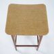 Eric Buch (Buck) Dyrlund teak bar stool, set of 3, Denmark 1960s