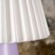 Large purple ceramic lamp by Roche Bobois, 1980s