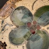 Glazed ceramic plate or cut