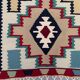 Vintage kilim 166x94 cm wool kelim rug red brown blue beige medium