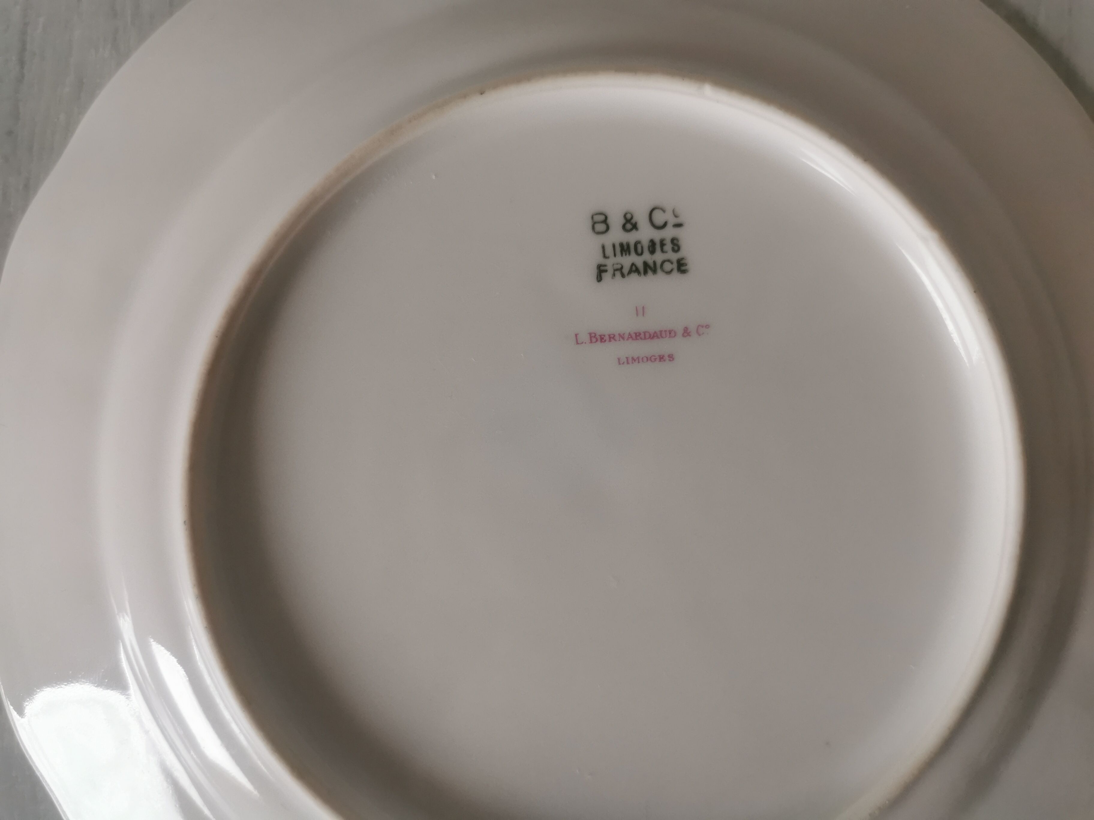 Dessert service and coffee Bernardaud Limoges