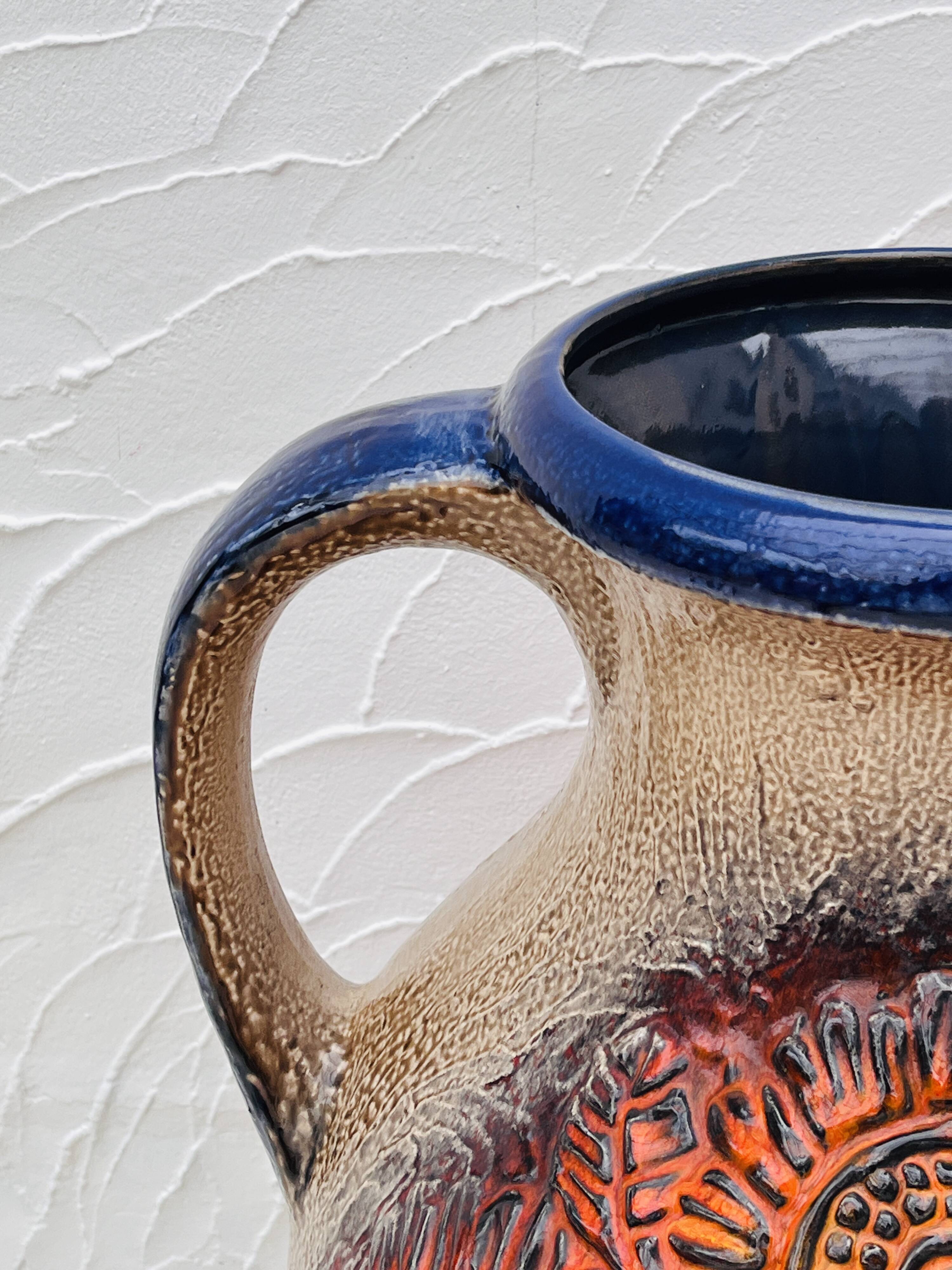West German floor vase