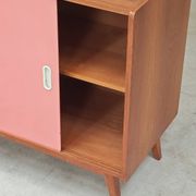 U-452 pink sideboard by Jiri Jiroutek for Interier Praha 1960