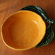 Vintage ceramic cup in fruit shape "orange"