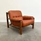 Vintage brutalist, Brazilian style lounge chairs, 1960s
