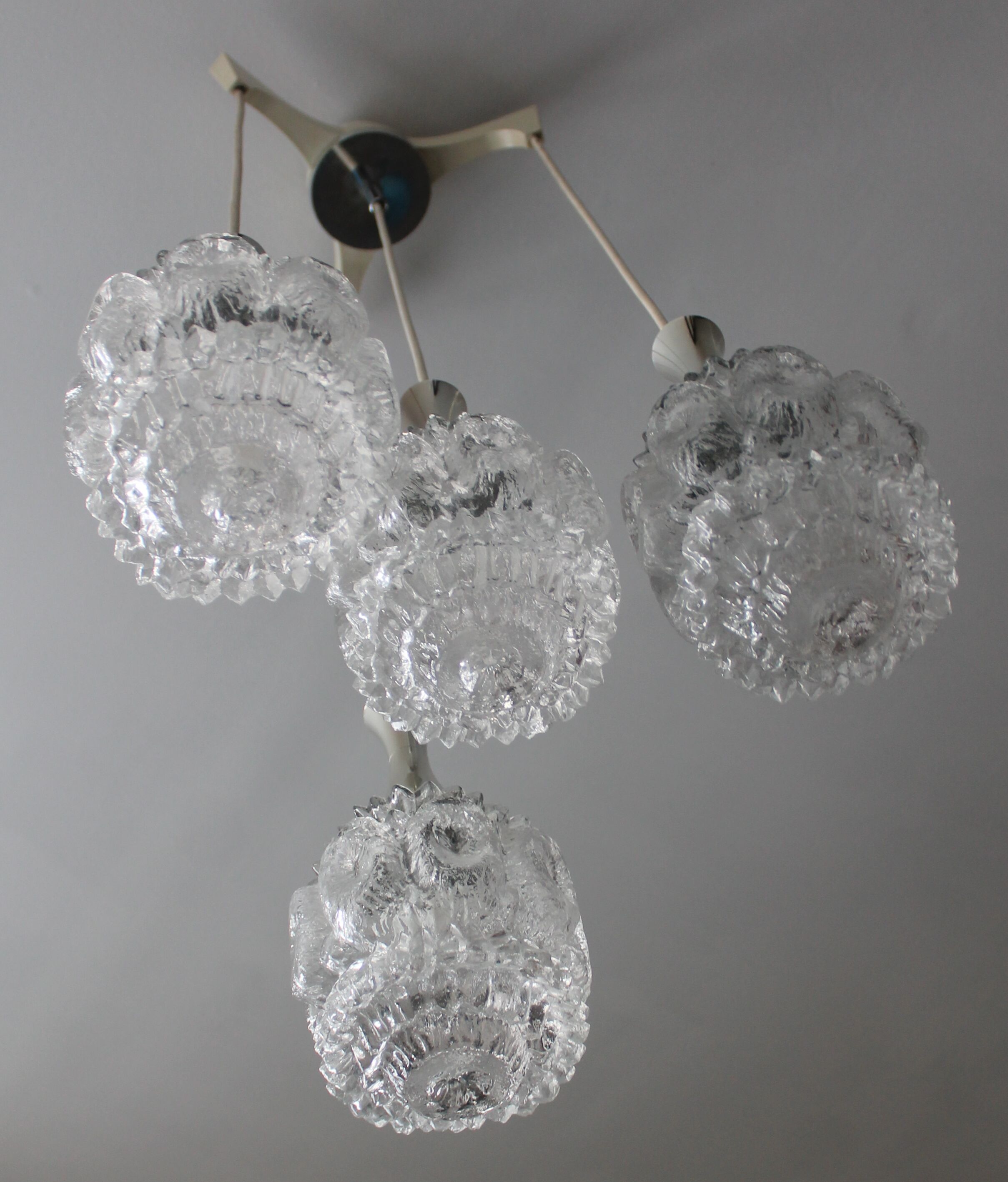 Vintage waterfall chandelier from the 60s and 70s