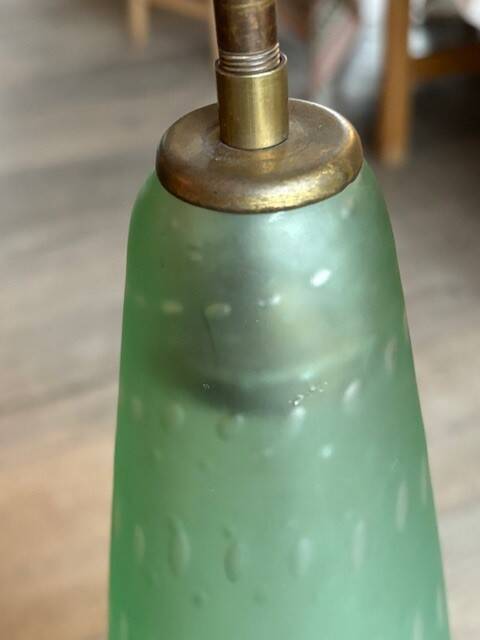 Seguso Vetri D'arte Murano glass pendant light - Italy, 1950s