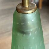 Seguso Vetri D'arte Murano glass pendant light - Italy, 1950s