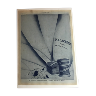 A4 Malaceine plastic authentic advertising poster