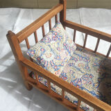 Antique doll bed