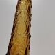 Vintage amber glass bottle