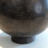 Glazed terracotta vase
