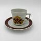Schirnding fine porcelain pop coffee service, 1970s