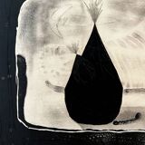 Signed and numbered lithograph “Trial Proof” by Bohuslav Horak