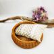 Round wicker flat basket