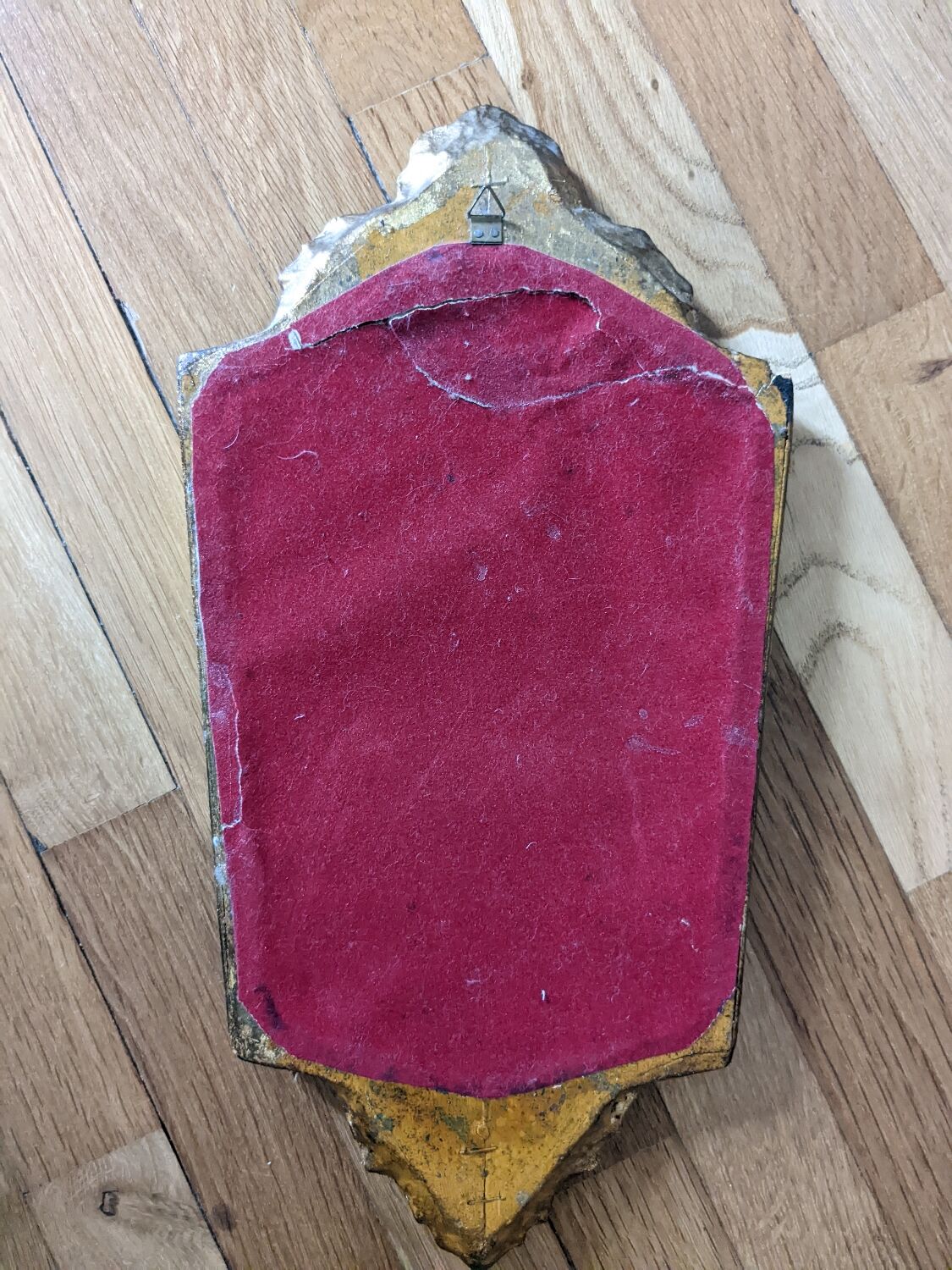 Mirror rocaille Louis XV style 20x39cm