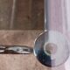 Chrome coffee table with double smoked glass top, 1970s