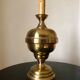 Brass ball lamp foot