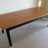 Solid oak farmhouse table 213 cm