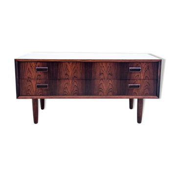 Danish rosewood chest of drawers, denmark, 1970s