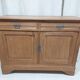 Parisian oak sideboard