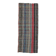 Kilim Red Brown Striped Pattern Vintage Kilim Rug, 93x232Cm