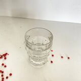 Set of 6 old bistro glasses, tableware