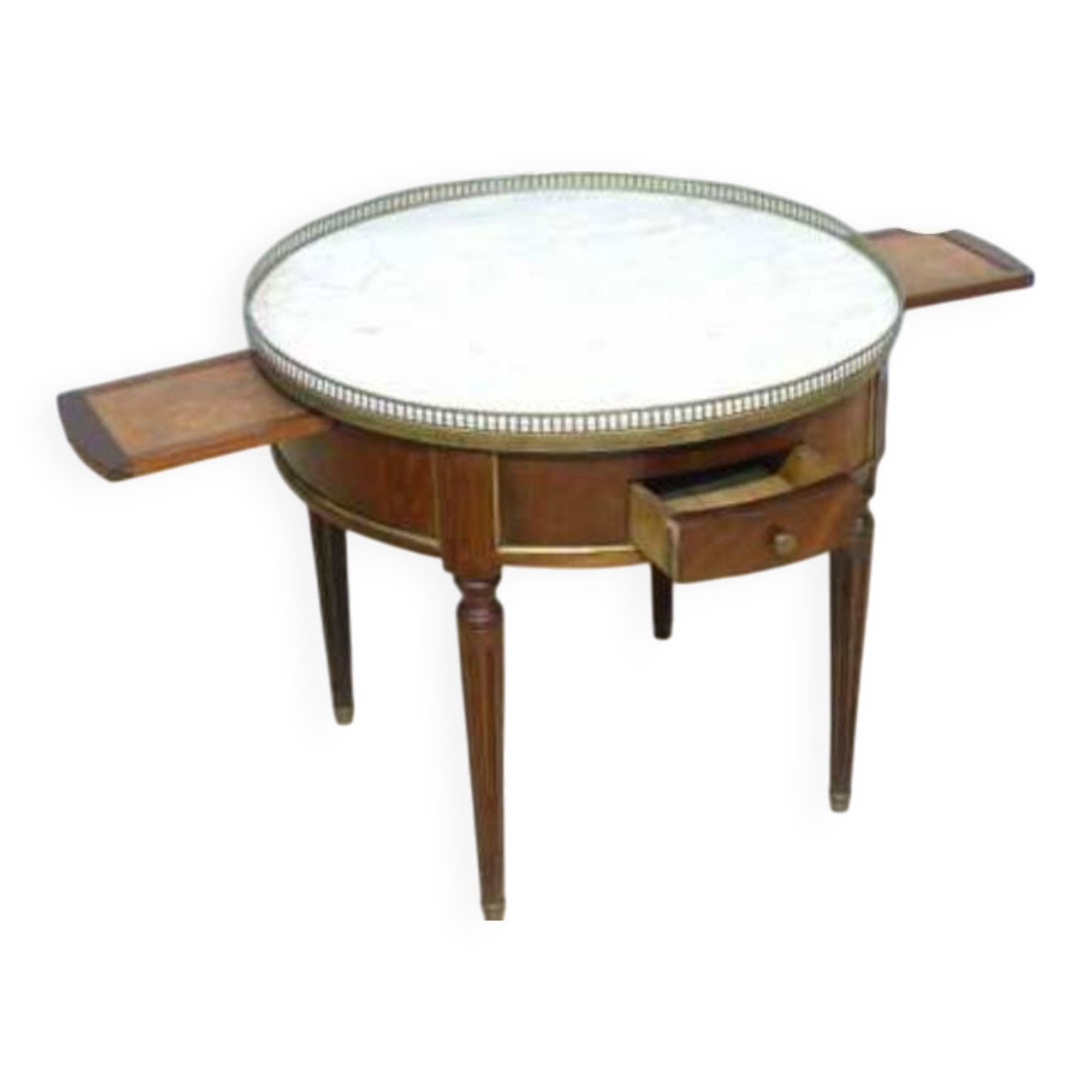 Louis XVI style low pedestal table