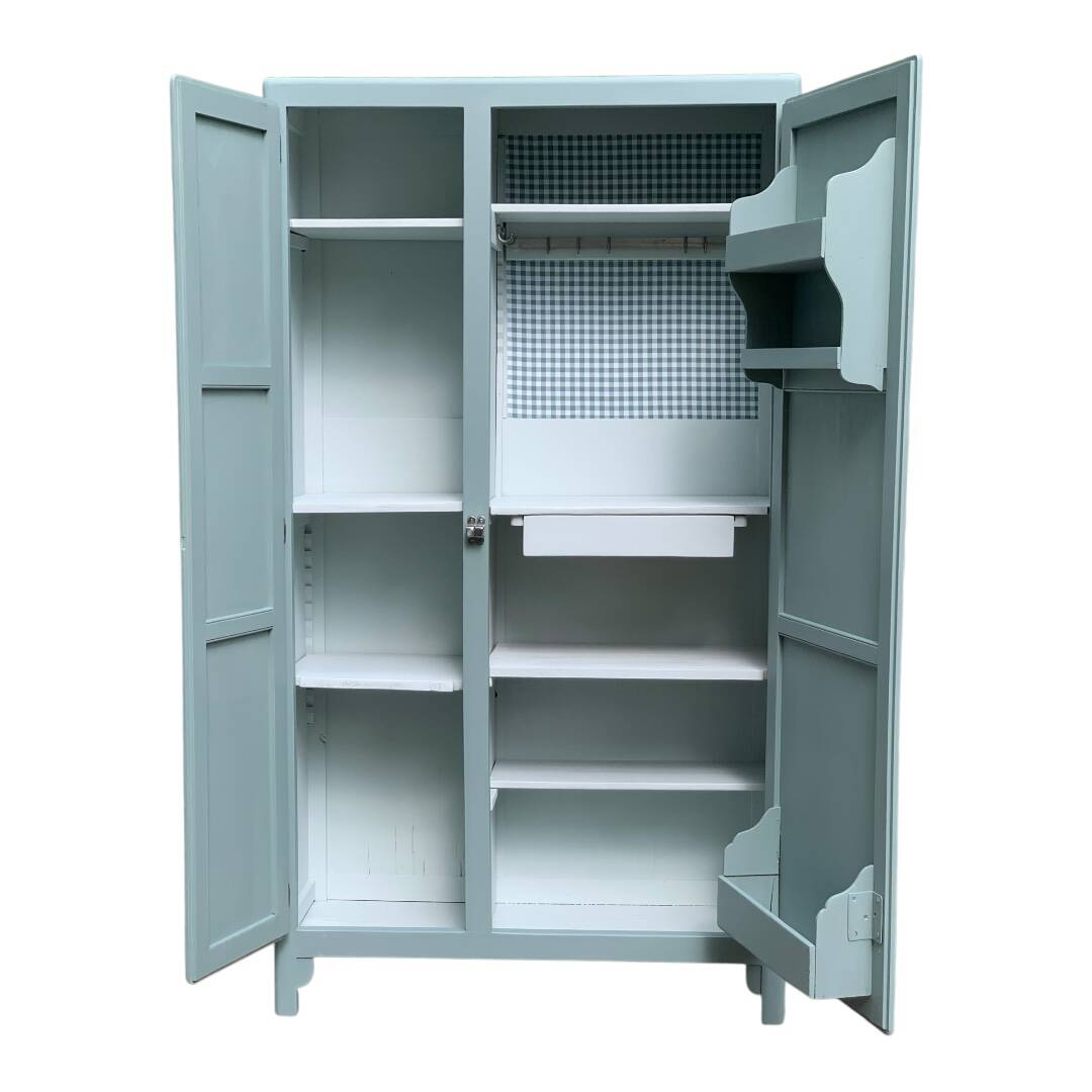 Mado 1940 blue/grey green kitchen cabinet buffet